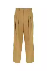 Pantaloni nuovi con etichette JW Anderson Calvary Twill pieghe anteriori US 40/EU 50 - Foto 1 di 7