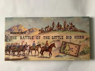 The Battle of Little Big Horn:  Board Game,  By Waddingtons 1964 - Image 1 of 4