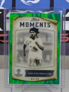 2023-24 Topps Finest uefa Moments FRANK RIJKAARD 03/99 Green wave - Picture 1 of 2