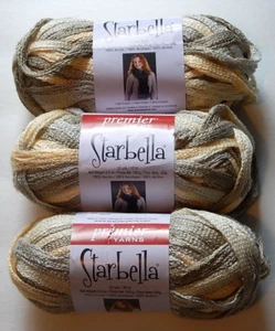 3 bolas Premier Starbella hilo con volantes CAMPOS DE TRIGO - Imagen 1 de 2