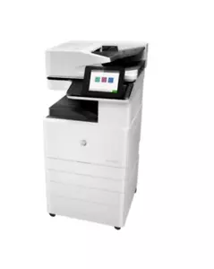 HP A3 Color LaserJet MFP E78330dn Multifunction Printer with Cabinet Tray - Picture 1 of 1
