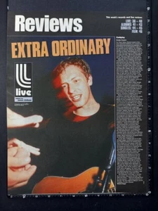 COLDPLAY - EXETER CAVERN REVIEW 15X11" 2000 Poster Sized Advert L345 - Picture 1 of 1