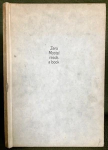Zero Mostel reads a book, Photographs by Robert Frank (Hardcover, 1963) - Imagen 1 de 2