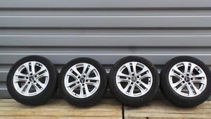 1Y9255 Mercedes W204 4x Alufelgen Sommerreifen 16 Zoll ET43 7.0Jx16H2 2044017202 - Bild 1 von 12