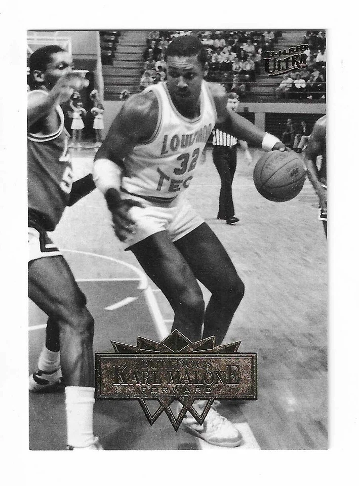 2013-14 Fleer Retro Basketball Fleer Ultra Karl Malone Card #170 - Image 1 of 2