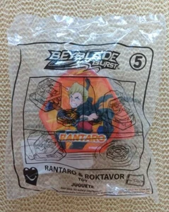 Beyblade Toy Burst #5 RANTARO & ROKTAVOR TU1 McDonalds 2020 Happy Meal - Bild 1 von 7