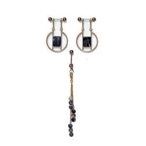 Dijes para pezones perforados con conjunto de clip para clítoris o perforación VCH - Imagen 1 de 3