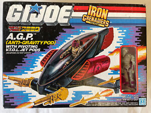 Vintage 1987 G.I. Joe IRON GRENADIERS A.G.P. WITH NULLIFIER PILOT