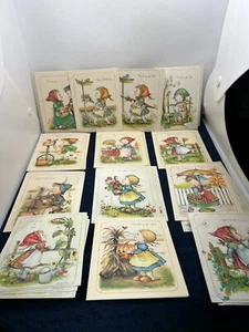 Vintage Note Cards Annalise's Little Children Glendale, Calif 1982 lot of 35 - Picture 1 of 24