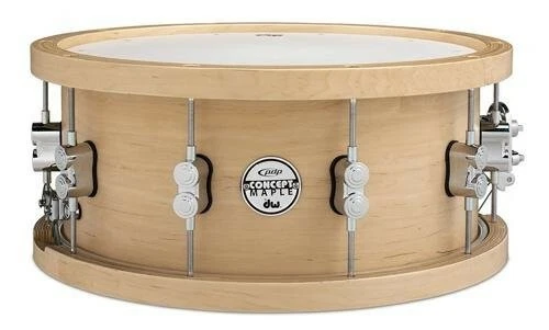 NEW Pacific Drums PDP Concept Series Wood Hoop Maple Snare, 6.5x14, PDSN6514NAWH - Image 1 of 1