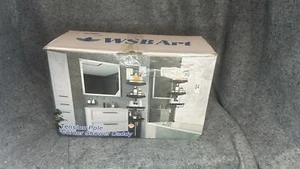 WSBArt Upgrade Stabiler Duschcaddy Spannstange Eckduschcaddy Badezimmer... - Bild 1 von 4