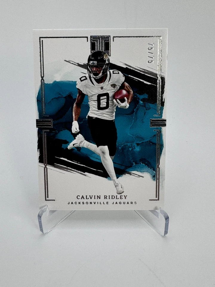 2023 Panini Impeccable /75 Calvin Ridley #40; Jacksonville Jaguars; Jax; - Image 1 of 3