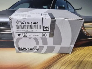 PASTILLAS FRENO TRASERO BMW F40 F52 F44 MINI F55 F56 F57 F65 NUEVAS GENUINAS 34201543683 - Imagen 1 de 4