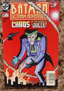 Batman Gotham Adventures #31 NM (2000 DC) High Grade Newsstand! Dope Joker Cover