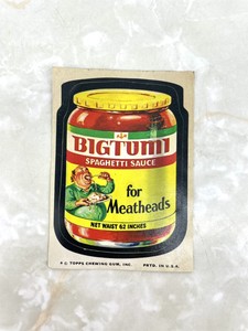 1974 Topps Original  Wacky Packages 10th Series Bigtumi