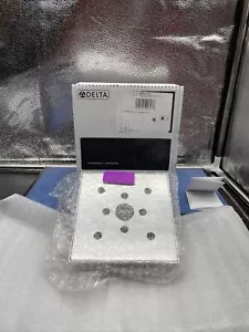 Delta RP70171PR Soffione Doccia 1,75 GPM 6" Largo Singola Funzione, Lumicoat Cromato - Foto 1 di 11