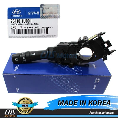 GENUINE Headlight Turn Signal Switch for 2011-2017 Hyundai Kia 934101U001⭐⭐⭐⭐⭐ Foto 1 de 4