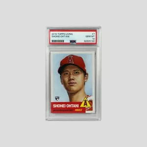 Shohei Ohtani 2018 Topps Living Rookie Card - PSA 10 - Bild 1 von 6