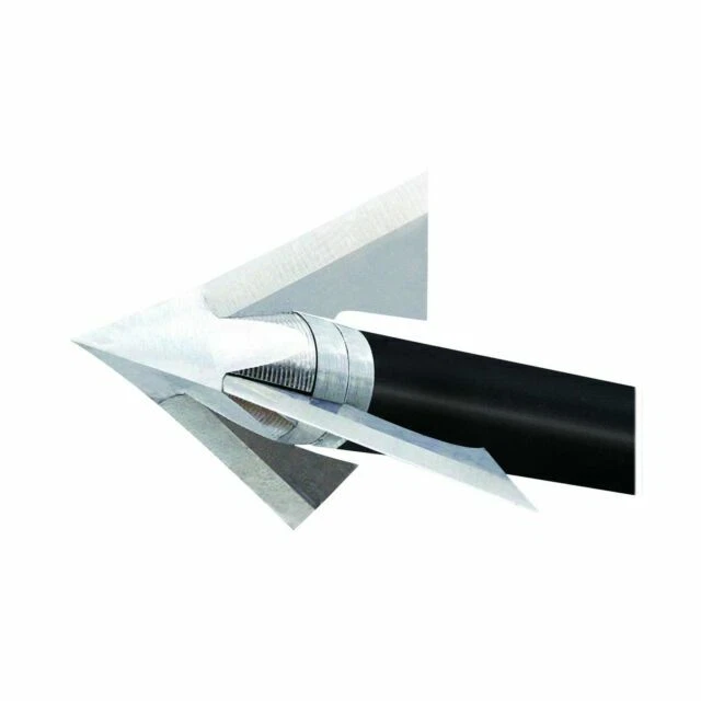 @NEW@ 1- 3pk QAD Exodus 100 Full 3 Blade Hunting Broadhead! BX100-F - Image 1 of 1