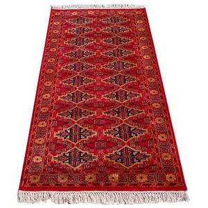 Amma Carpets Handmade Traditional Luxury Hand Knotted Red Wool Rug Size 3x5 feet - Picture 1 of 5