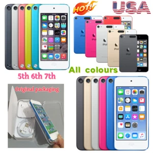 ✅Nuevo Apple iPod Touch 5º 6º 7º Gen 16/32/64/128GB Todos los Colores Caja Sellada Lote✅ - Imagen 1 de 34