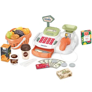Registratore di Cassa Giocattolo Bambini Luci e Suoni con Scanner e Accessori - Foto 1 di 5