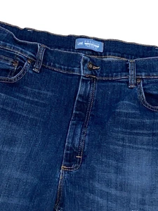 Lee Premium Select Classic Fit Straight Leg Jeans Gr. 42x30 Dunkelblau Waschung - Bild 1 von 5