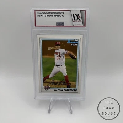 Bowman Prospects 2010 - #BP1 Stephen Strasburg (CD calificado como nuevo o mejor) Foto 1 de 3