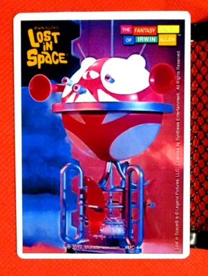LOST IN SPACE METAL CARD #4 -FANTASY WORLDS OF IRWIN ALLEN  ART OF RON GROSS - Image 1 of 2