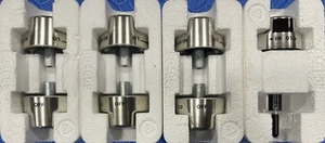 JUEGO DE PERILLAS INOX WOLF (7 piezas) PARA DF366 GAMAS DE COMBUSTIBLE DUAL, C-pics & desc - Imagen 1 de 6