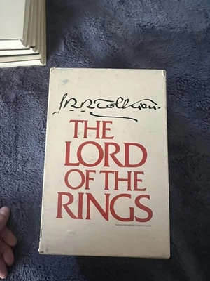 THE LORD OF THE RINGS by J.R.R. Tolkien - 1965 2nd Ed - 3 Vol Box Set - HC/DJ - Image 1 of 4