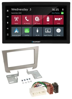 Blaupunkt DAB Bluetooth USB MP3 2DIN Autoradio für SSangYong Rexton ab 2013 - Bild 1 von 4