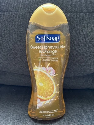 Softsoap Sweet Honeysuckle & Orange Moisturizing Gel Body Wash 20 fl oz - Image 1 of 2