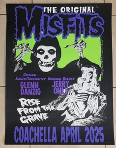 Misfits Poster Coachella 2025 Poster 380/500 - Bild 1 von 1