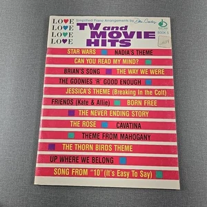 TV and Movie Hits Book 5 ~ Piano ~ Dan Coates ~ 1971 Vintage Music Songbook - Picture 1 of 9