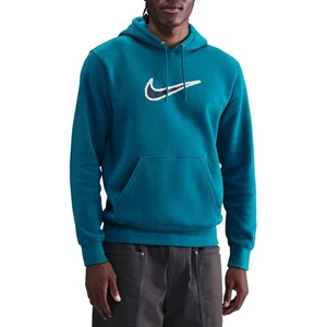 Nike Felpa da Uomo con Cappuccio Club Bb Verde Codice HV0854-301 - 9M - Imagen 1 de 4