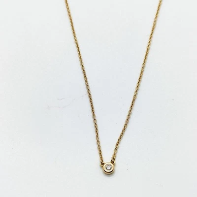 Tiffany and Co. Halskette Meterware Peretti Natur Diamant Gold 2327656 - Bild 1 von 4