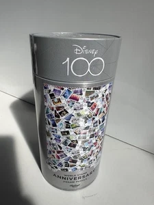 NEW - Disney 100 years World Stamp Jigsaw Puzzle 500pieces Anniversary Tin  - Picture 1 of 6