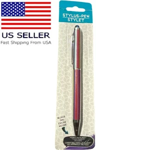 Universal Stylus Pen Compatible With Most Touchscreen Device Multicolor - Picture 1 of 2