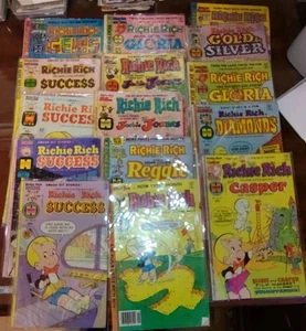 Konvolut 15 bronzezeitliche Comics Spooky, Casper, Donald Zustand - Bild 1 von 1