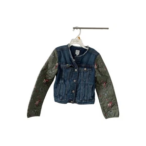 SARAH JESSICA PARKER X GAP KIDS DENIM QUILTED JACKET, Girls size Large - Picture 1 of 8