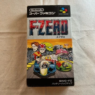 F-ZERO w/box manual Nintendo Super Famicom SFC From JAPAN - Image 1 of 4