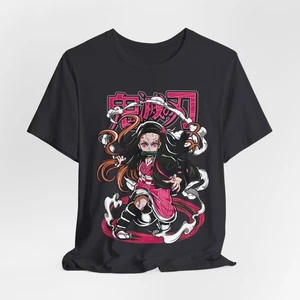 Nezuko Anime Graphic Tee, Demon Slayer Anime Shirt, Unisex Anime T-Shirt, Manga - Picture 1 of 12