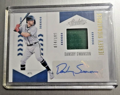 丹斯比·斯旺森 2020 帕尼绝对球衣签名 #74/109 — 第 1/3 张图片