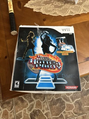 Nintendo Wii Dance Dance Revolution: Hottest Party Open Box Missing Game-has Mat - Image 1 of 2