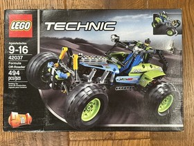 NIB LEGO Technic Formula Off-Roader 42037 Retired Damaged Box
