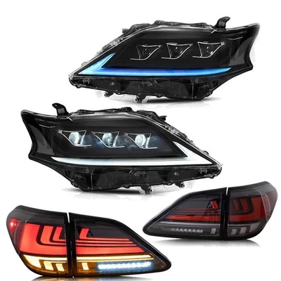 Faros LED VLAND completos + luces traseras para Lexus RX 350 450H 2013-15 con animación Foto 1 de 4
