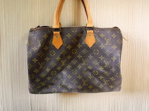 Louis Vuitton M41524 832SA Speedy 35 Mini Boston Bag Monogram Unisex #3 - Picture 1 of 5