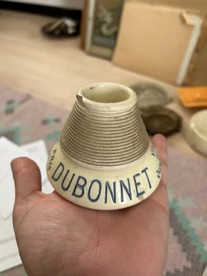 PYROGÈNE PUBLICITAIRE DUBONNET VIN AU QUINQUINA GRAND PRIX 1900 - Photo 1/4