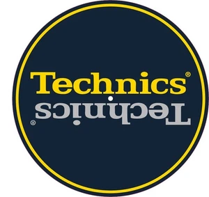 Technics 12" Inch Mirror Speed Mat Slip Mat 1 Pair (2 Slipmats) 2mm Blue New - Picture 1 of 1